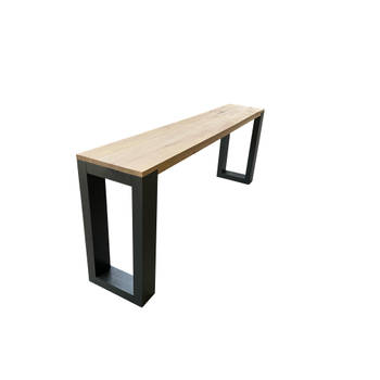 Wood4you- Side table enkel - - - Eettafels 160 cm - Bijzettafel