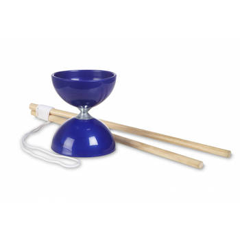 BS Toys diabolo 10 cm donkerblauw