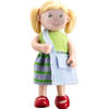 Little Friends poppenhuispop Feli meisjes 9,5 cm PVC groen/blauw