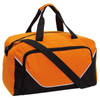 Sporttas/reistas - 29 liter - oranje/zwart - Weekendtas - 48x22x28 cm - Sporttassen