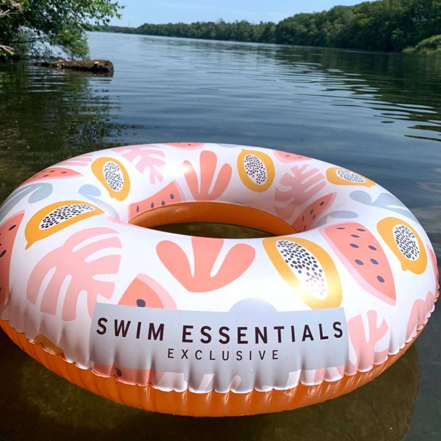 verliezen klant Slechte factor Swim Essentials Cantaloupe Zwemband 90 cm | Blokker