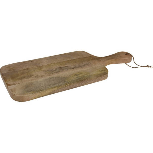 Mango houten snijplank/serveerplank 50 cm - Snijplanken/serveerplanken/broodplanken van hout