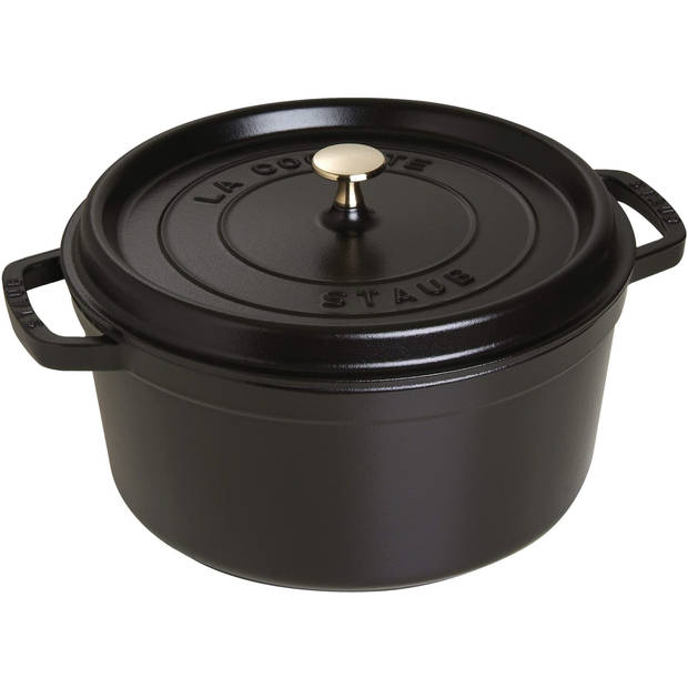 Staub Braadpan / Cocotte - Zwart - ø 28 cm / 6.7 liter