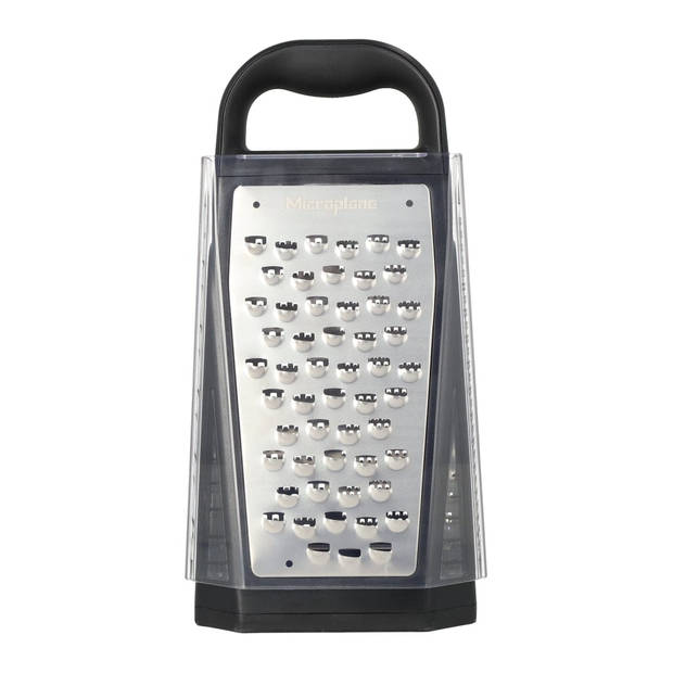 Microplane Rasp Boxgrater Elite - 5 Grofheden - Zwart