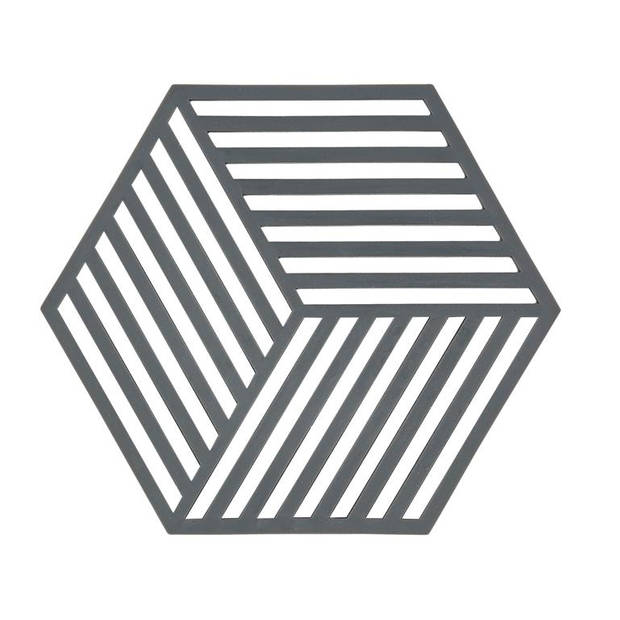 Zone Denmark - Onderzetter 3D Hexagon warm grijs