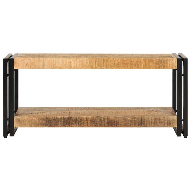 The Living Store Halkast Antieke Stijl - Mangohout - 90x30x40cm - Handgemaakt