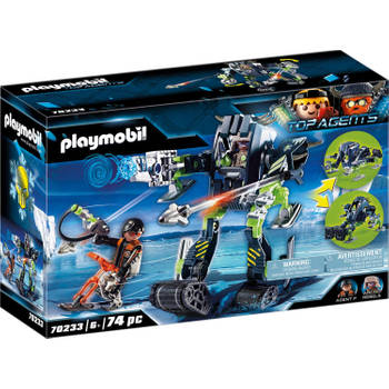 PLAYMOBIL Top Agents Arctic Rebels sneeuwrobot (70233)