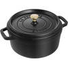 Staub Braadpan / Cocotte - Zwart - ø 24 cm / 3.8 liter