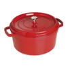 Staub Braadpan / Cocotte - Kersenrood - ø 28 cm / 6.7 liter