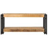 The Living Store Halkast Antieke Stijl - Mangohout - 90x30x40cm - Handgemaakt