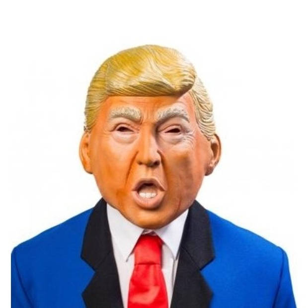 Donals Trump verkleed masker voor volwassenen - verkleed accessoire
