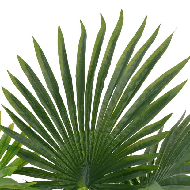 The Living Store Palm Kunstplant - 70 cm - Realistisch - Groen