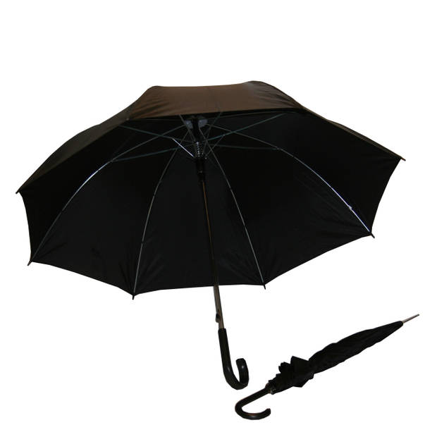Benson Paraplu Deluxe - Opvouwbaar Windproof Zwart
