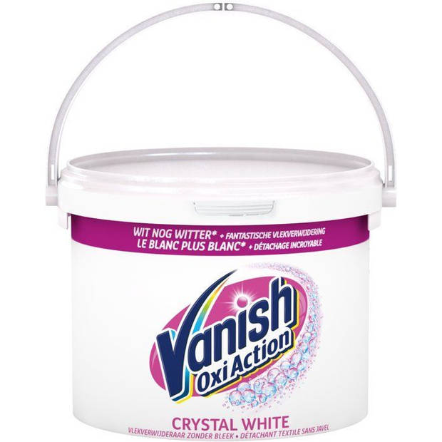 Vanish Vlekkenverwijderaar - Crystal White Poeder Witte was - 2.4 kg