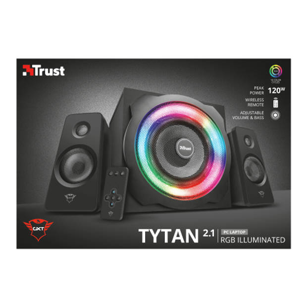 GXT 629 Tytan RGB Illuminated 2.1 Speaker Set