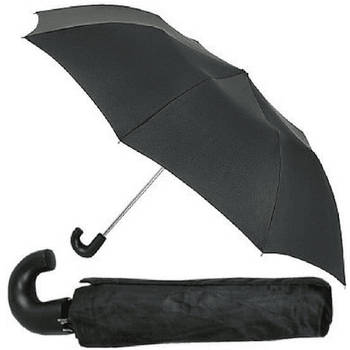 Benson Paraplu Deluxe - Opvouwbaar Windproof Zwart