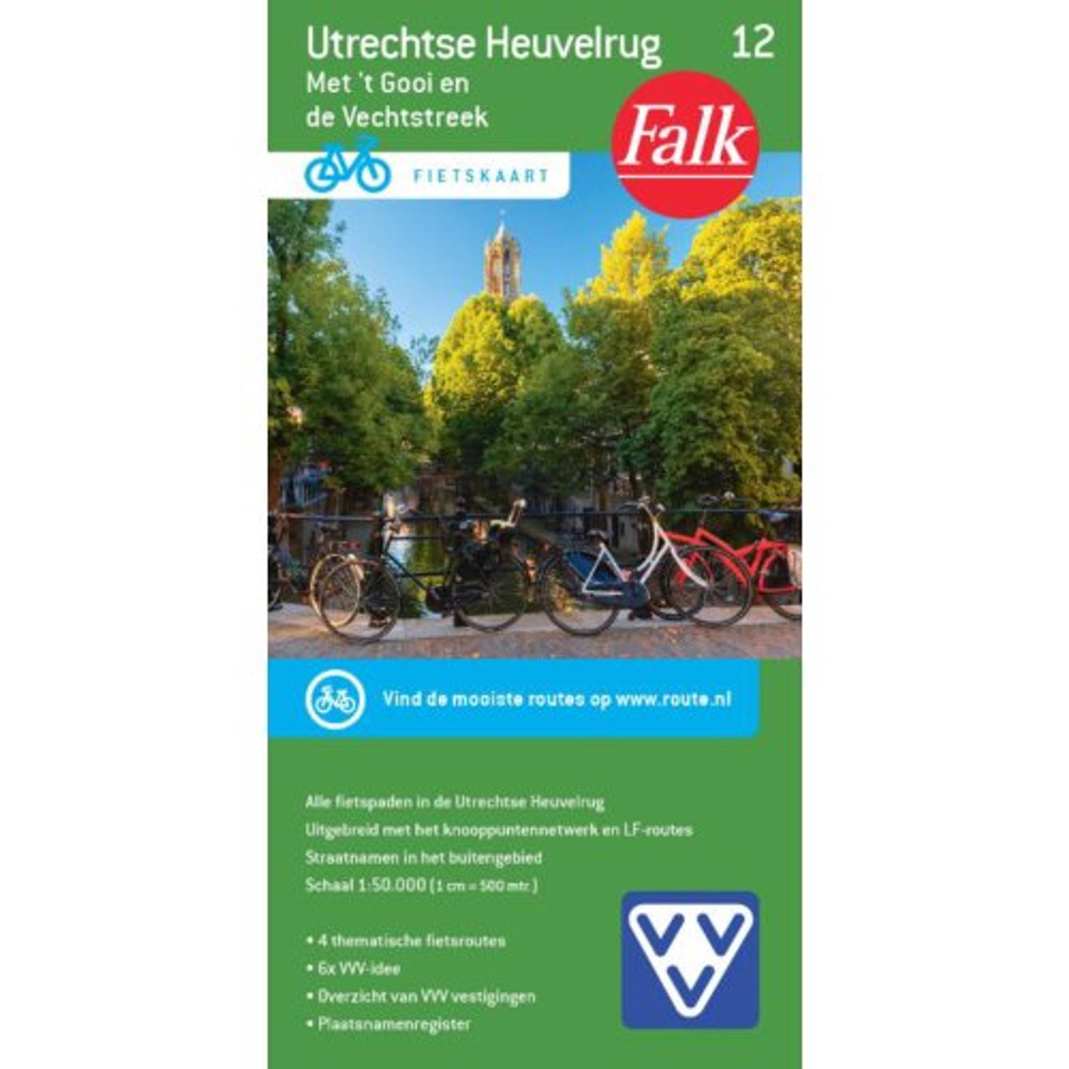 Falk Vvv Fietskaart 12 Utrechtse Heuvelrug - (ISBN:9789028701076)