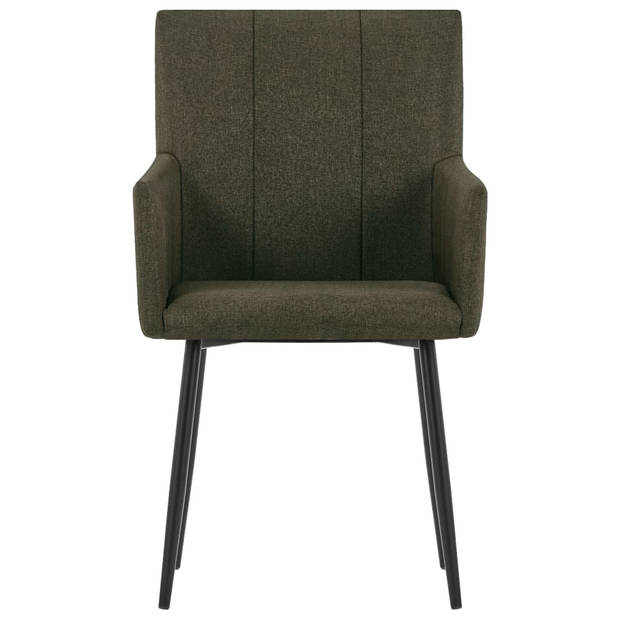 The Living Store Eetkamerstoelen - Bruin - 52 x 59.5 x 93 cm - Elegant design