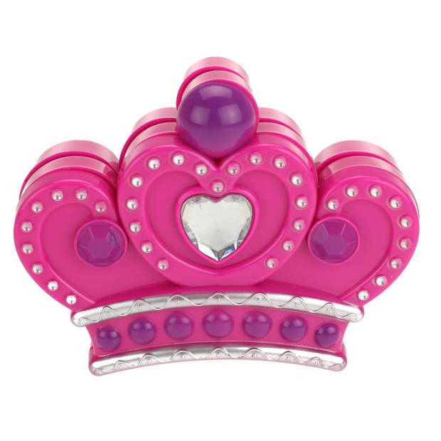 Toi-Toys make-upset kroon roze 22 cm