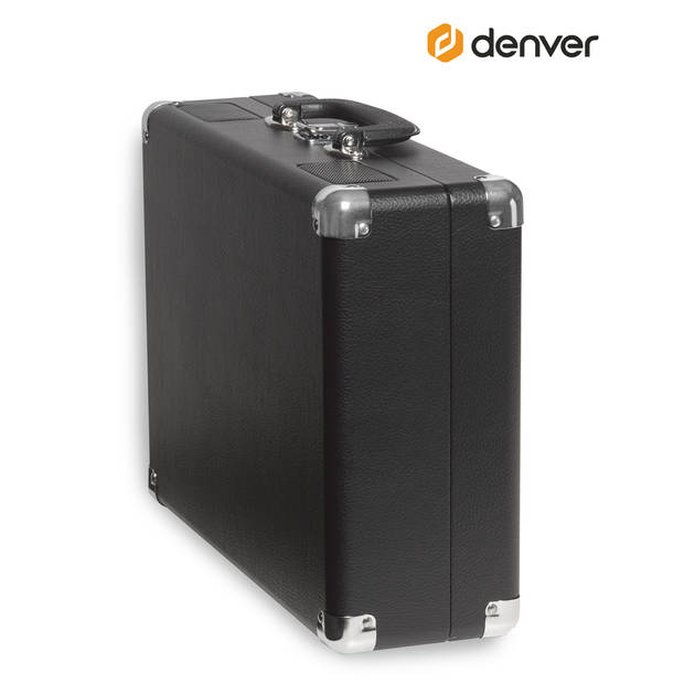 Denver Platenspeler - Ingebouwde Speakers - Incl. PC Software - Auto-stop - Retro - VPL120B