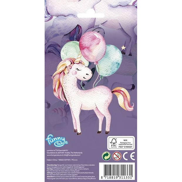 Funny Products stickervel Unicorn meisjes papier 23 stuks