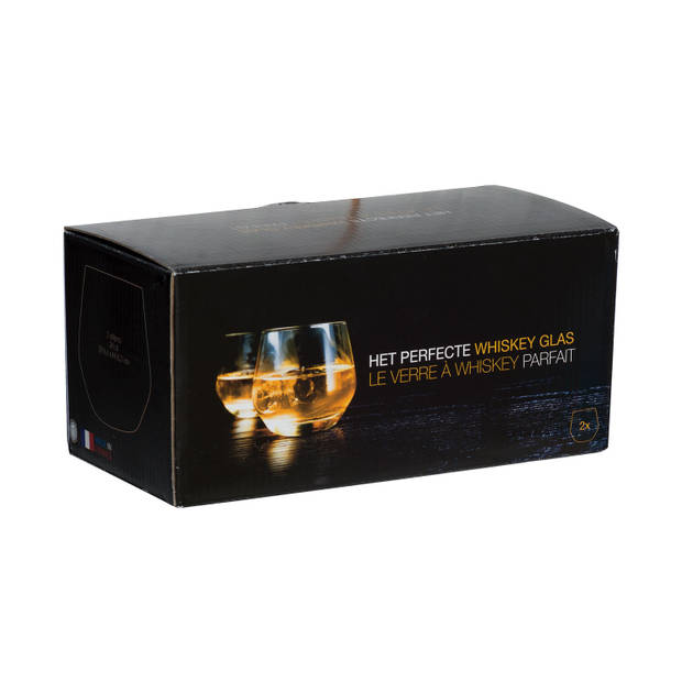 2x Whisky drinkglas 360 ml - Whiskeyglazen