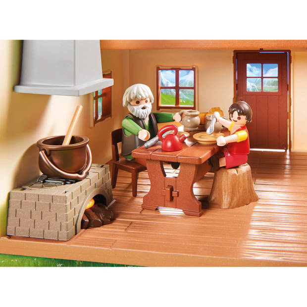 Playmobil Heidi Heidi met grootvader bij de alpenhut 70253