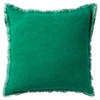 Dutch Decor - BURTO - Kussenhoes 45x45 cm - gewassen katoen - Emerald - groen