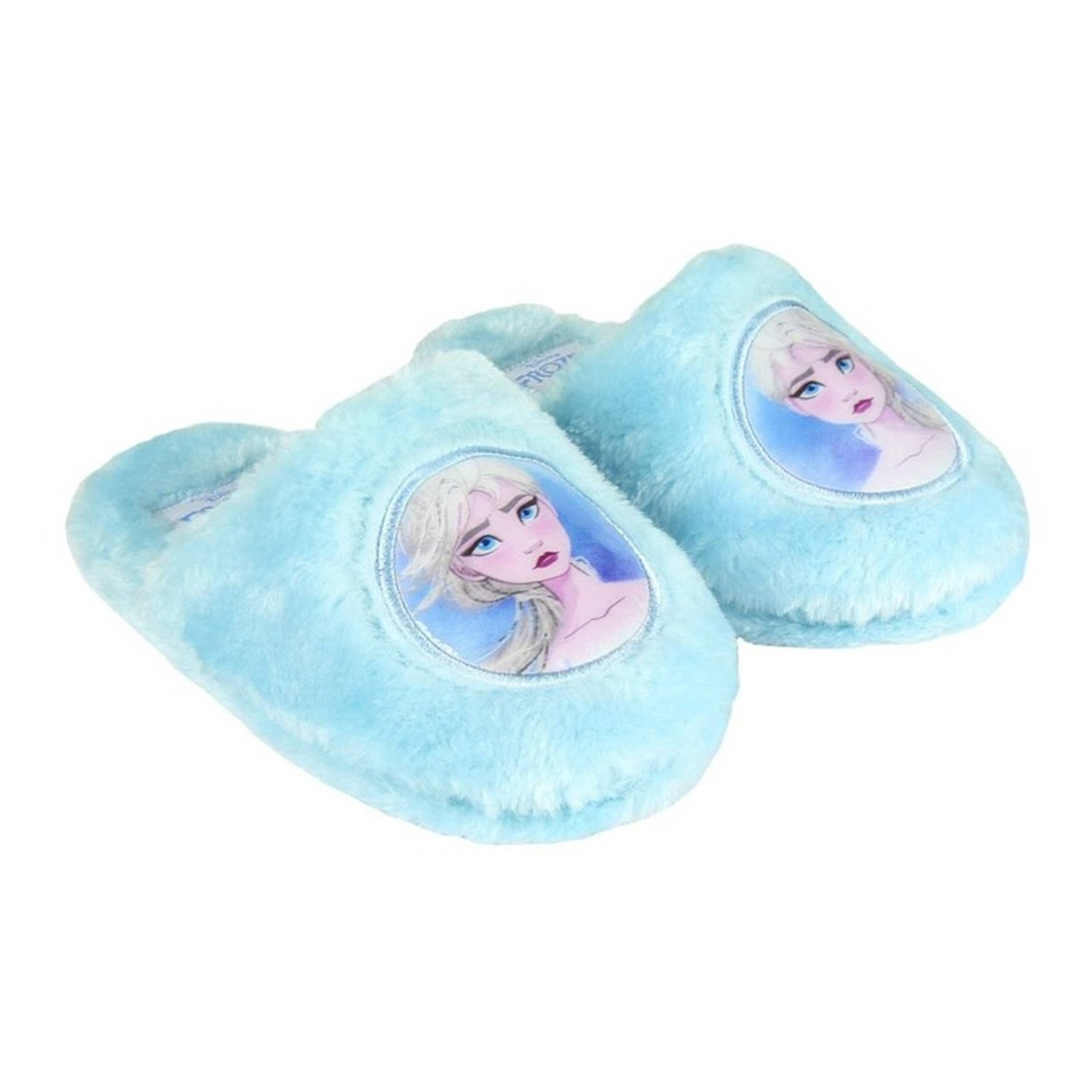 Grijp steen Artistiek Frozen instap sloffen/pantoffels Elsa lichtblauw voor meisjes 35 - sloffen  - kinderen | Blokker