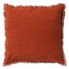 Dutch Decor - BURTO - Kussenhoes 45x45 cm - gewassen katoen - Potters Clay - oranje