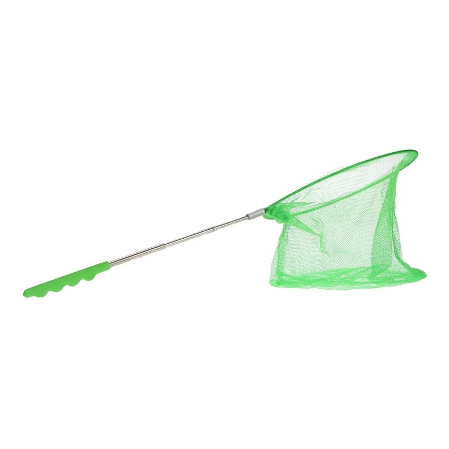 weten draai Commotie Groen uitschuifbaar visnet/vlindernet 36 cm - Schepnetten | Blokker