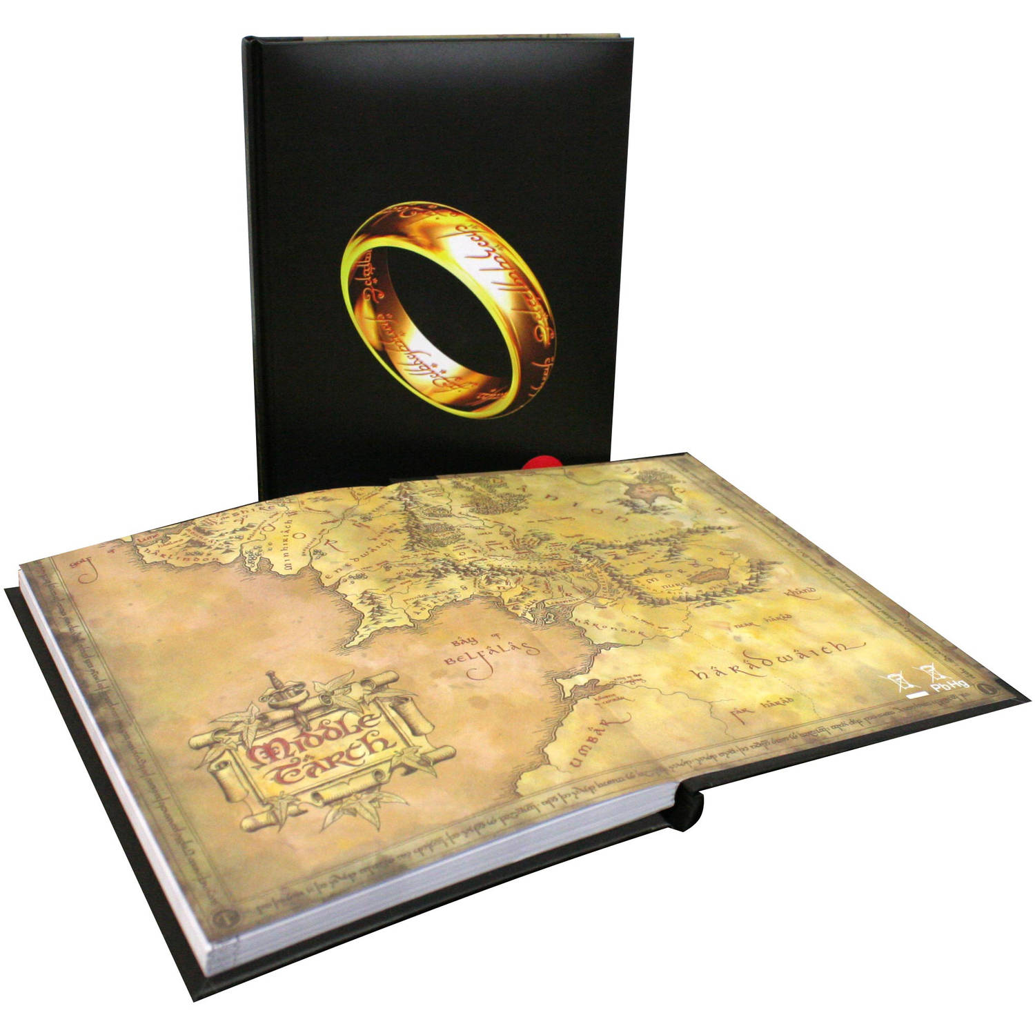 LOTR: The One Ring Big Notebook With Light