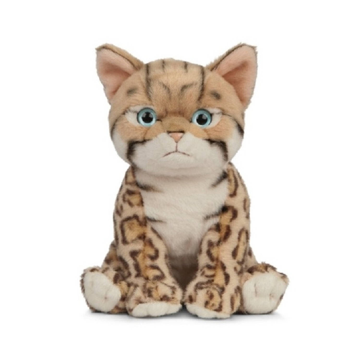 Pluche Bengaalse kat-poes knuffel 16 cm Katten-poezen artikelen Huisdieren knuffels Speelgoed voor k