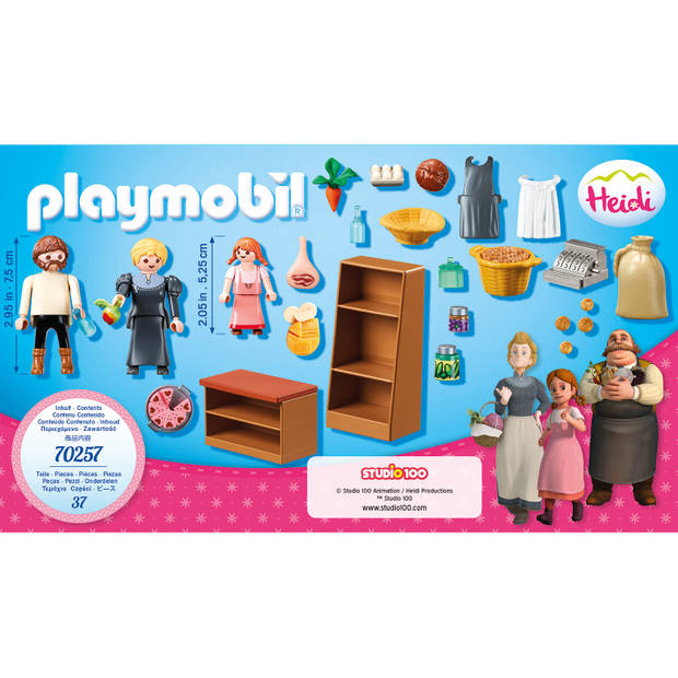 Playmobil Heidi buurtwinkel van de Kellers 70257