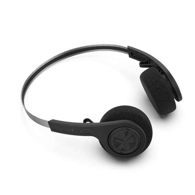 JLab Audio Rewind Wireless Retro Headphones Black