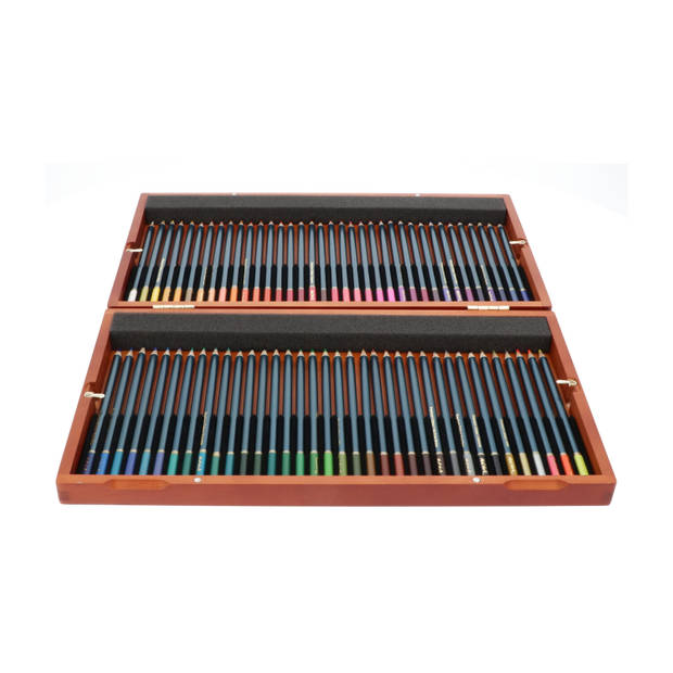 Mont Marte® premium potloden 72 stuks - in houten bewaarkist
