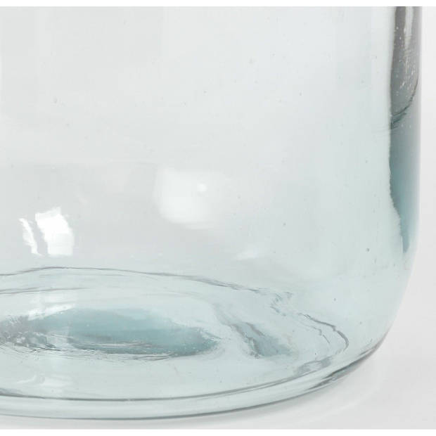Bloemenvaas / cilindervaas van glas 30 x 18 cm - Vazen