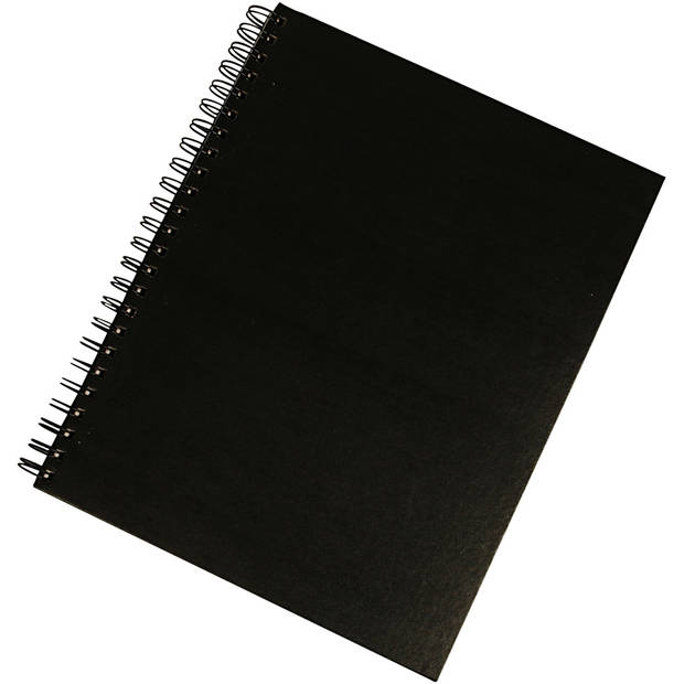 Creotime Notitieboek 23 X 30.5 cm zwart