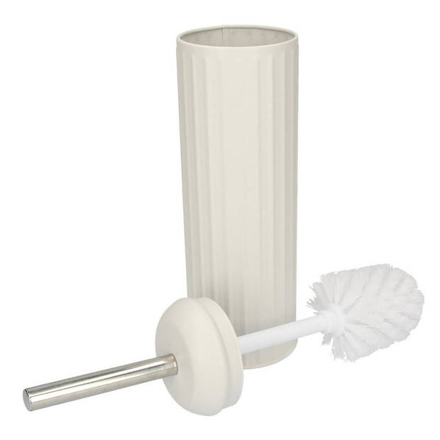 Wc-borstel met houder wit 40 cm - Toiletborstels
