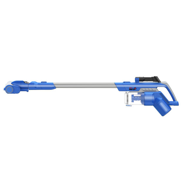 TurboTronic TT-AK47 Draadloze Steelstofzuiger met Handstofzuiger - Blauw