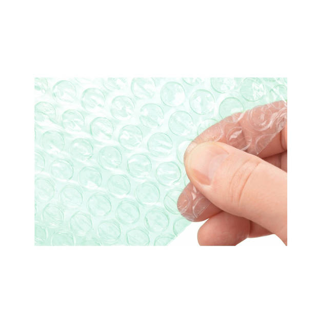 2x Bubbel folie/plastic op rol 100m x 40 cm - noppenfolie
