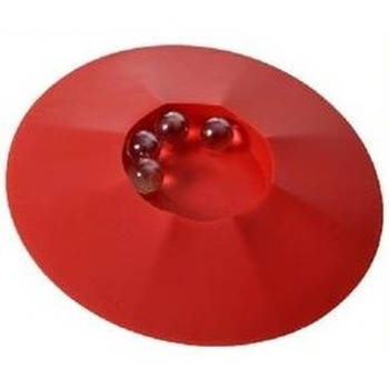 Speelgoed knikkerpotjes rood 17 cm - Knikkerpotten