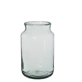 Bloemenvaas / cilindervaas van glas 30 x 18 cm - Vazen