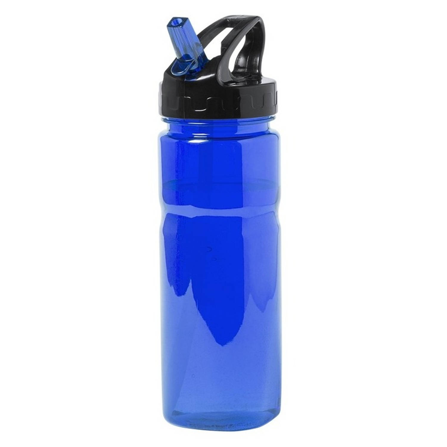 Blauwe Drinkfles-waterfles Met Schroefdop 650 Ml Sportfles Bpa-vrij