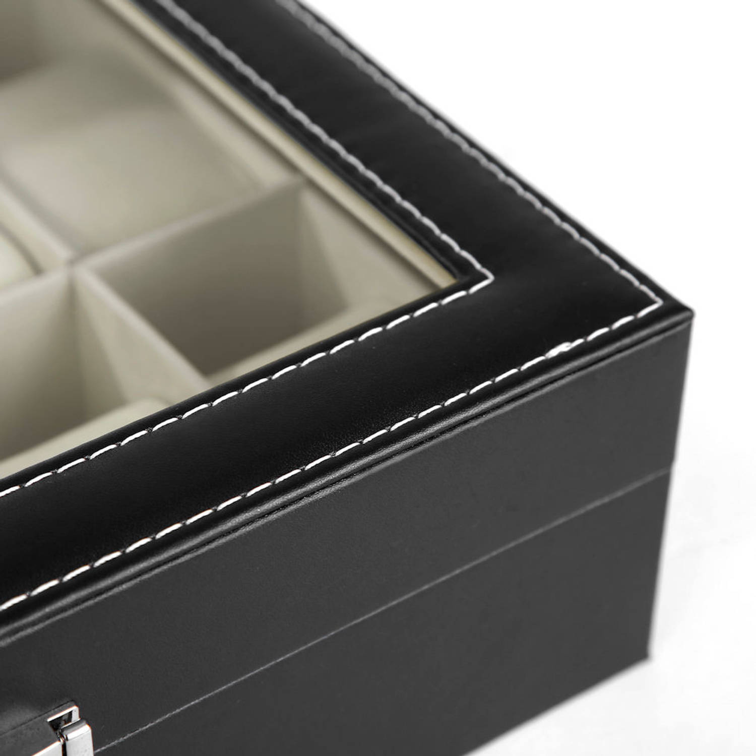 Pool kruipen Ontevreden Luxe horlogebox voor 10 horloges - Heren en Dames horloge box | Blokker