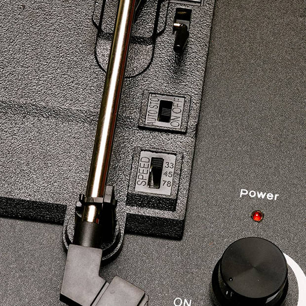 Denver VPL-120 Retro USB Platenspeler Rood