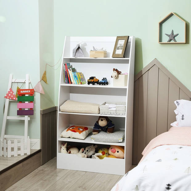 Speelgoed Kast - Boekenkast voor kinderen - Opbergkast van hout