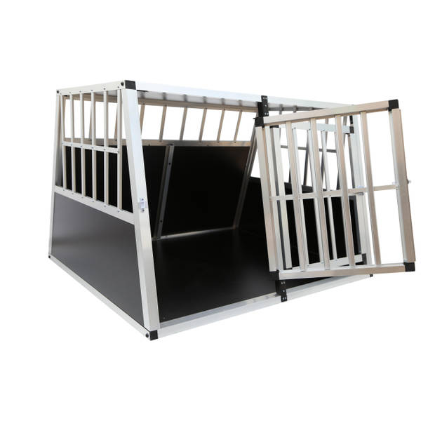 4animalz® Trapeze model Black Autobench Large voor grote Hond