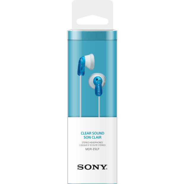 Sony MDRE9LPL.AE - In-Ear oordopjes - 13.5mm Driver - Blauw