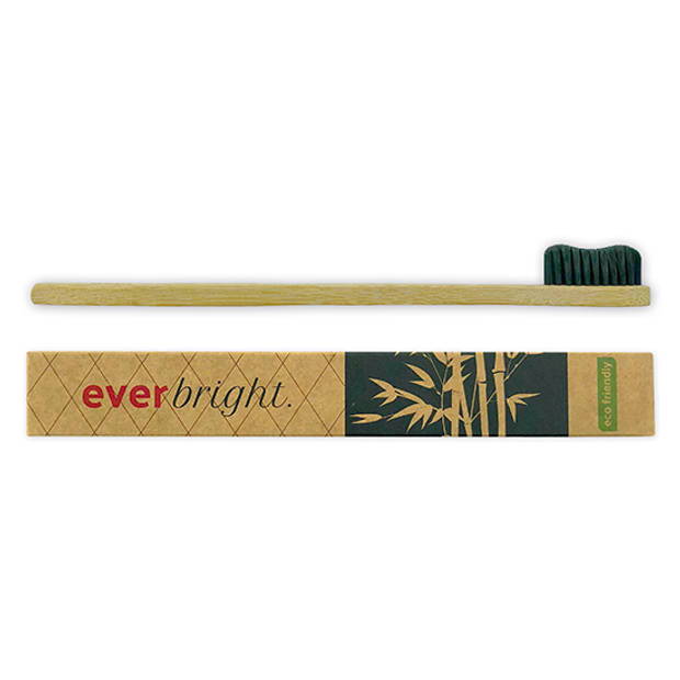 Everbright Charcoal Bamboe tandenborstel
